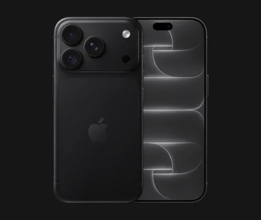 Apple iPhone 18 Pro in Schwarz, Rück- und Vorderseite