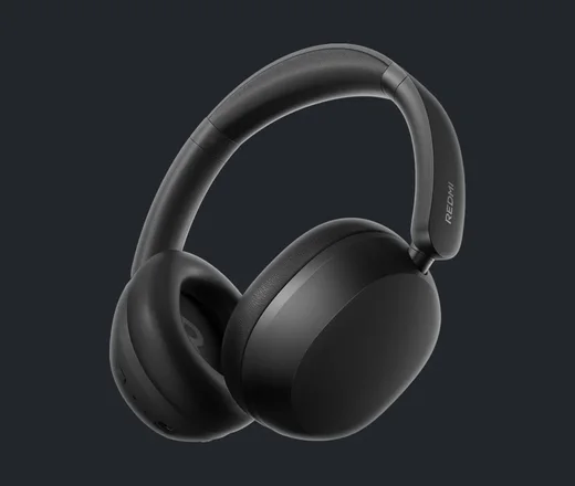 Xiaomi Redmi Headphones Neo in Obsidian Black, Dreiviertelansicht
