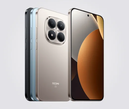 Xiaomi Redmi Note 15 Pro 5G in mehreren Farben, Rück- und Vorderseite