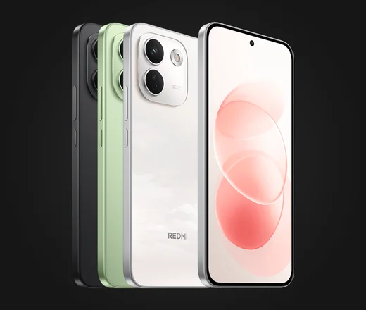 Xiaomi Redmi Note 17 Pro Max 5G in mehreren Farben, Rück- und Vorderseite
